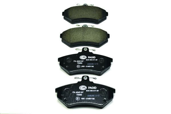 Brake Pad Set, disc brake - 8DB 355 017-891 HELLA PAGID
