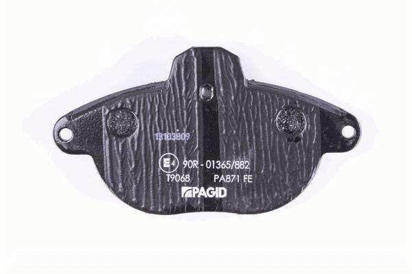 Brake Pad Set, disc brake - 8DB 355 019-281 HELLA PAGID