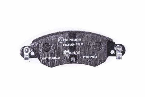 Kit pastiglie freno, Freno a disco - 8DB 355 019-431 HELLA PAGID