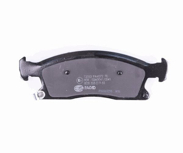 Brake Pad Set, disc brake - 8DB 355 019-551 HELLA PAGID