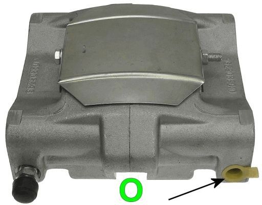 Brake Caliper - 8AC 355 380-491 HELLA PAGID