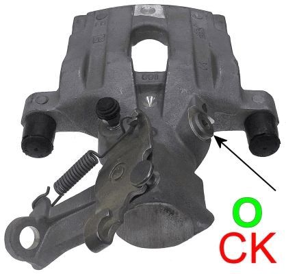 Brake Caliper - 8AC 355 382-741 HELLA PAGID