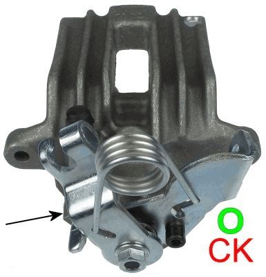 Brake Caliper - 8AC 355 383-681 HELLA PAGID