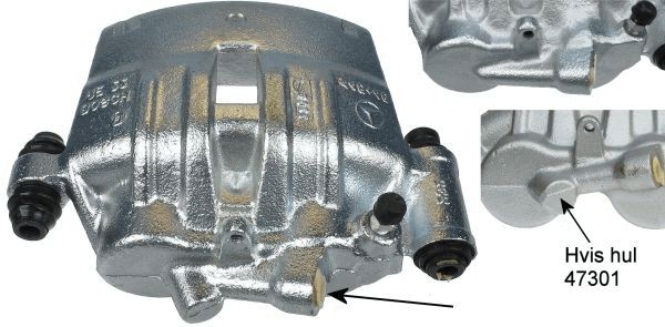 Brake Caliper - 8AC 355 386-211 HELLA PAGID