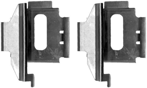 Accessory Kit, disc brake pad - 8DZ 355 203-031 HELLA PAGID