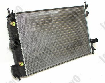 Radiator, engine cooling - 016-017-0065 ABAKUS