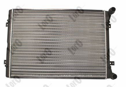 Radiator, engine cooling - 017-017-0019 ABAKUS