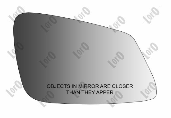 Mirror Glass, outside mirror - 0401G12 ABAKUS