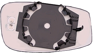 Mirror Glass, outside mirror - 1128G03 ABAKUS