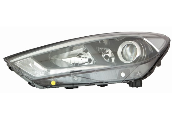 Headlight - 121-1114LMLEMD2 ABAKUS