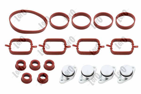 Gasket Set, intake manifold - 123-02-001 ABAKUS