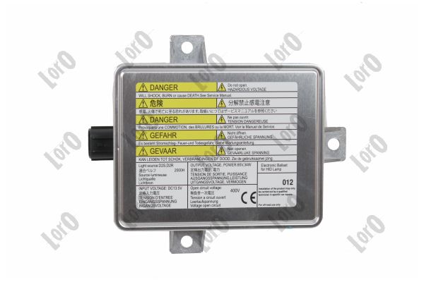 Regolatore di corrente, Lampada a scarico gas - 136-01-012 ABAKUS