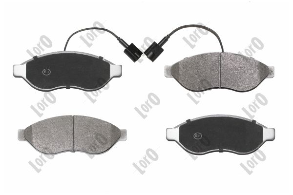 Brake Pad Set, disc brake - 231-01-006 ABAKUS