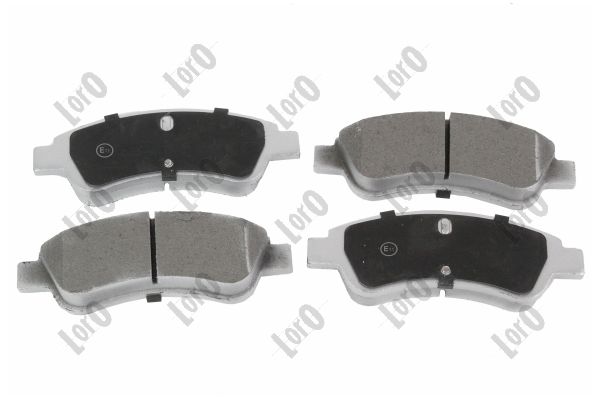 Brake Pad Set, disc brake - 231-01-008 ABAKUS