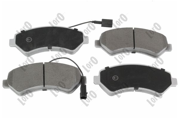 Brake Pad Set, disc brake - 231-01-018 ABAKUS