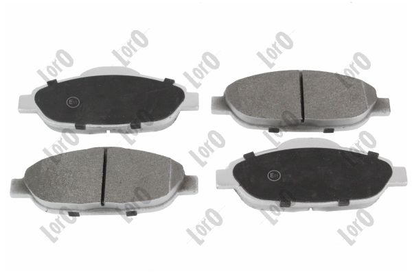 Brake Pad Set, disc brake - 231-01-039 ABAKUS