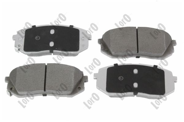 Brake Pad Set, disc brake - 231-01-048 ABAKUS