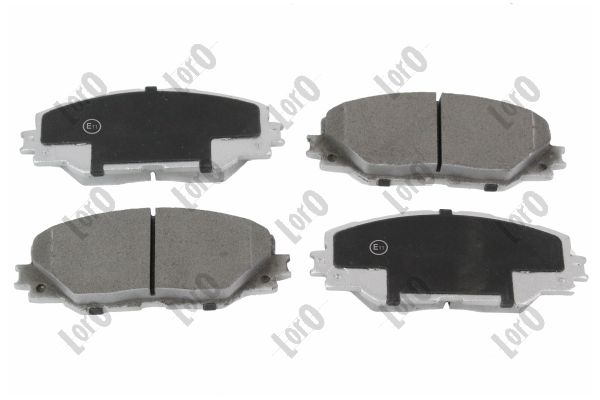 Brake Pad Set, disc brake - 231-01-075 ABAKUS