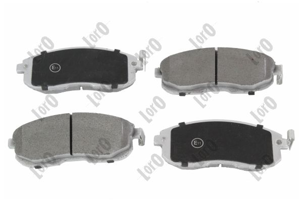 Brake Pad Set, disc brake - 231-01-117 ABAKUS