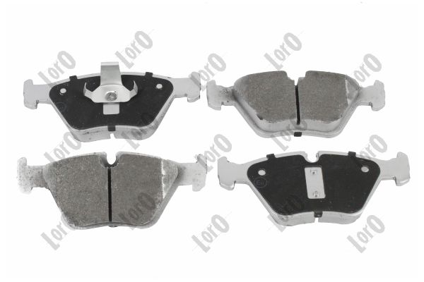 Brake Pad Set, disc brake - 231-01-125 ABAKUS