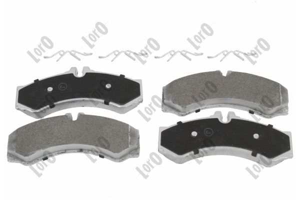 Brake Pad Set, disc brake - 231-01-127 ABAKUS