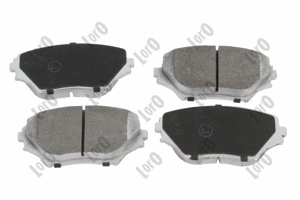 Brake Pad Set, disc brake - 231-01-128 ABAKUS