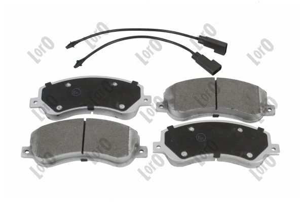Brake Pad Set, disc brake - 231-01-141 ABAKUS