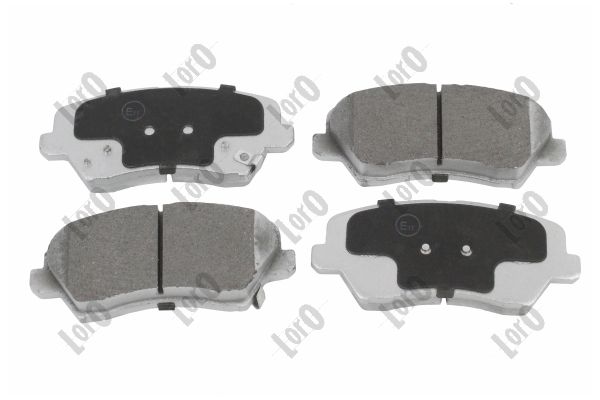 Brake Pad Set, disc brake - 231-01-156 ABAKUS