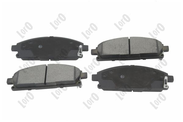 Brake Pad Set, disc brake - 231-01-157 ABAKUS