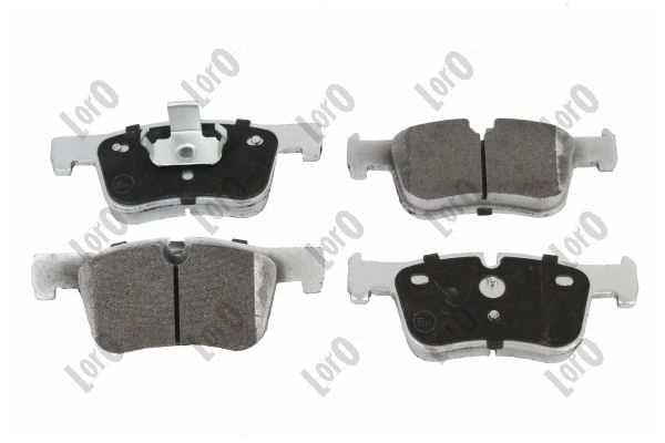 Brake Pad Set, disc brake - 231-01-161 ABAKUS