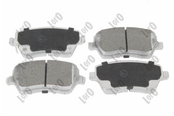 Brake Pad Set, disc brake - 231-01-166 ABAKUS