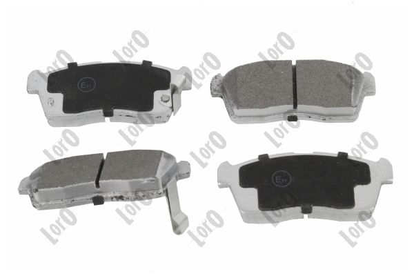 Brake Pad Set, disc brake - 231-01-196 ABAKUS