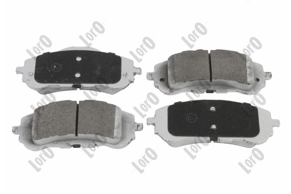 Brake Pad Set, disc brake - 231-01-209 ABAKUS