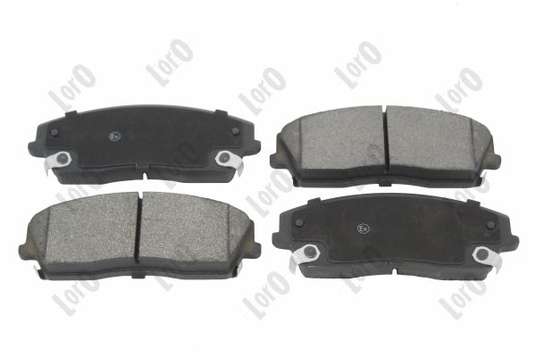 Brake Pad Set, disc brake - 231-01-214 ABAKUS