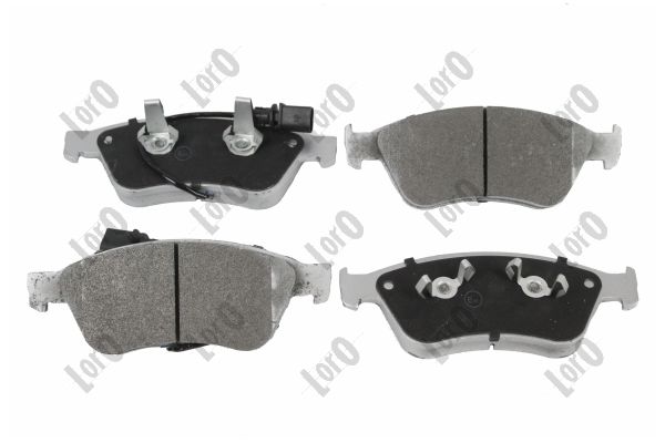 Brake Pad Set, disc brake - 231-01-215 ABAKUS