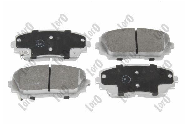 Brake Pad Set, disc brake - 231-01-219 ABAKUS