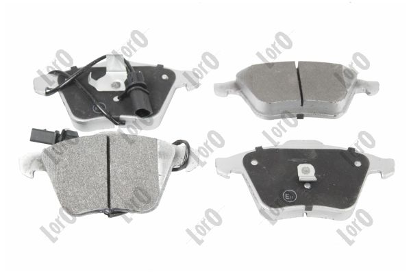 Brake Pad Set, disc brake - 231-01-220 ABAKUS