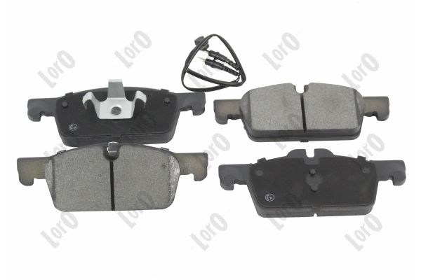 Brake Pad Set, disc brake - 231-01-235 ABAKUS