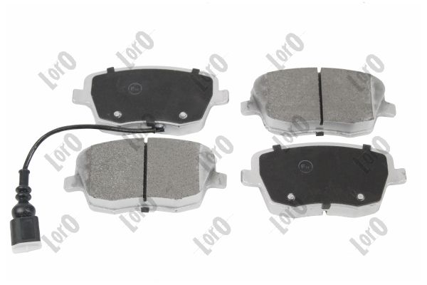 Brake Pad Set, disc brake - 231-01-236 ABAKUS