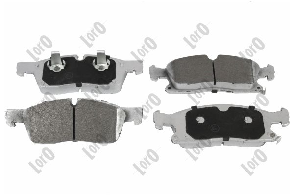 Brake Pad Set, disc brake - 231-01-243 ABAKUS