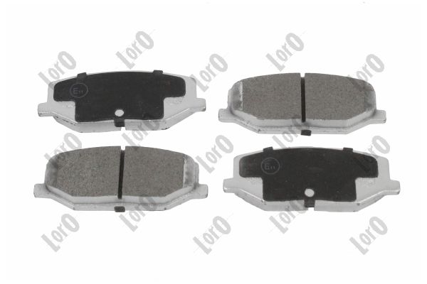 Brake Pad Set, disc brake - 231-01-249 ABAKUS