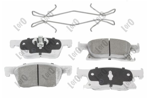 Brake Pad Set, disc brake - 231-01-255 ABAKUS