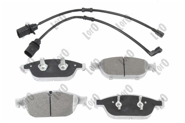 Brake Pad Set, disc brake - 231-01-261 ABAKUS