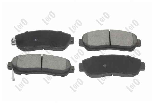 Brake Pad Set, disc brake - 231-01-297 ABAKUS
