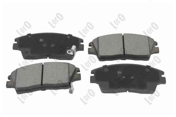 Brake Pad Set, disc brake - 231-01-302 ABAKUS