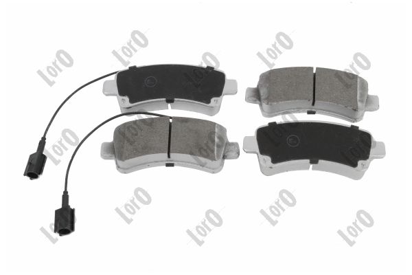Brake Pad Set, disc brake - 231-01-312 ABAKUS