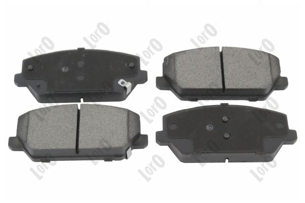Brake Pad Set, disc brake - 231-01-314 ABAKUS