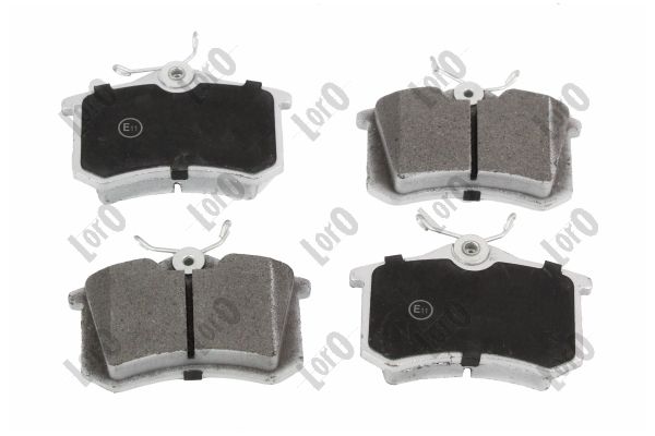 Brake Pad Set, disc brake - 231-02-001 ABAKUS