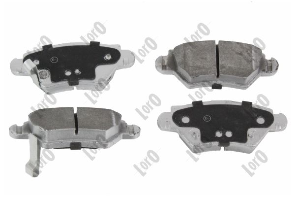 Brake Pad Set, disc brake - 231-02-005 ABAKUS