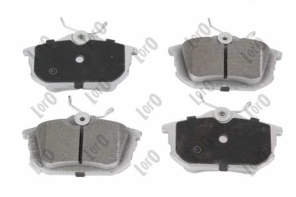 Brake Pad Set, disc brake - 231-02-010 ABAKUS